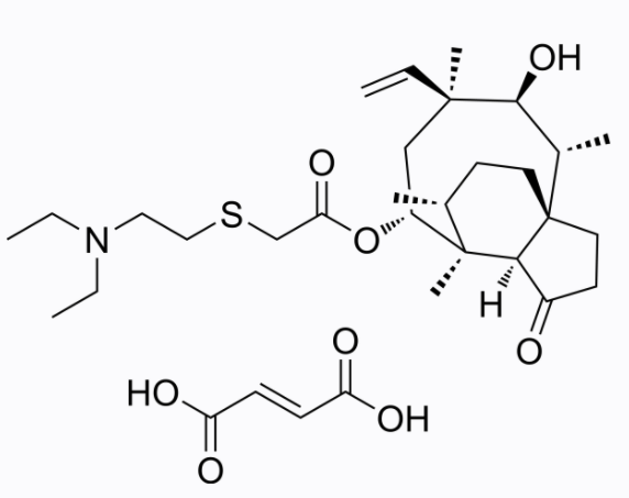 Tiamulin fumarate延胡索酸泰妙菌素