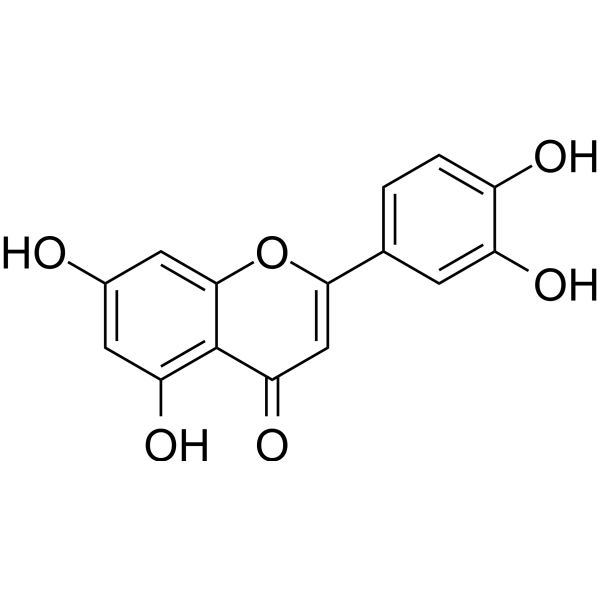 Luteolin Chemical Structure